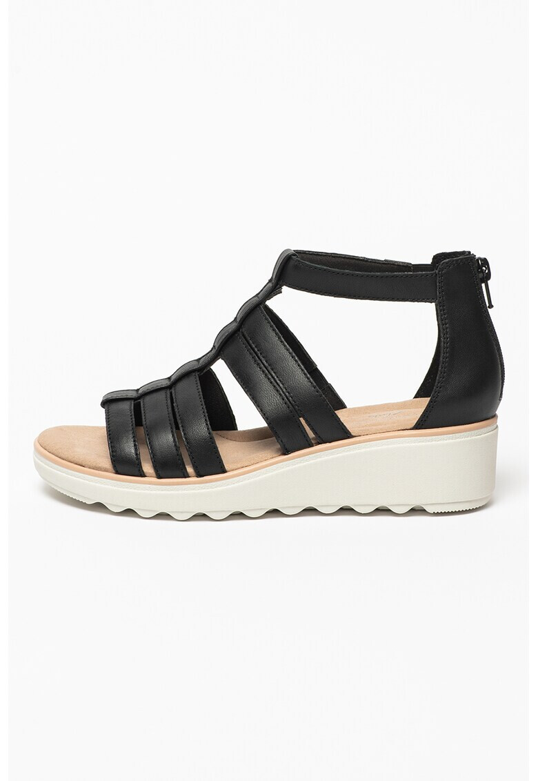 Clarks Кожени сандали Jillian - Pepit.bg