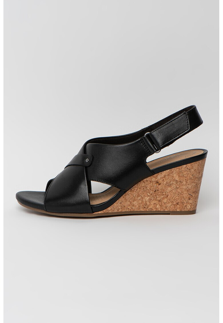 Clarks Кожени сандали Margee Eve - Pepit.bg
