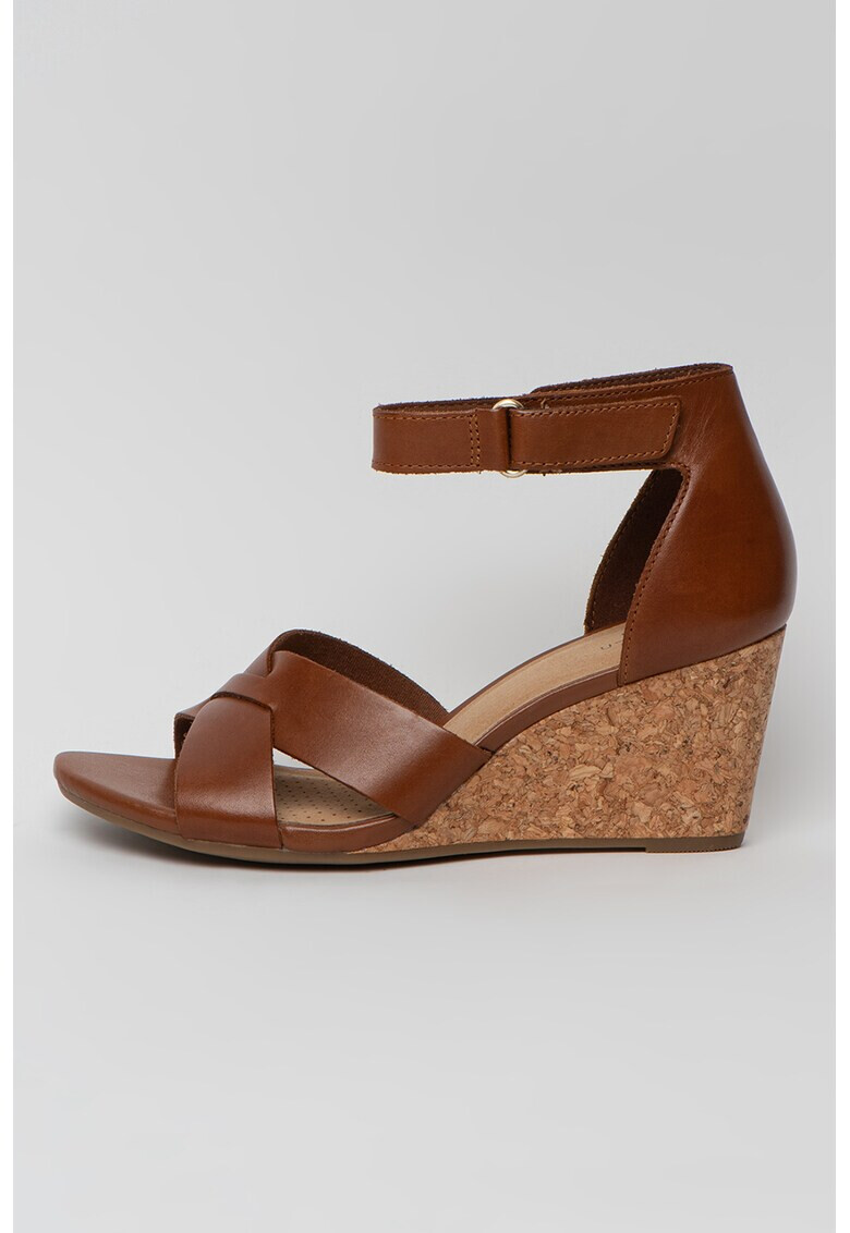 Clarks Кожени сандали Margee Gracie - Pepit.bg