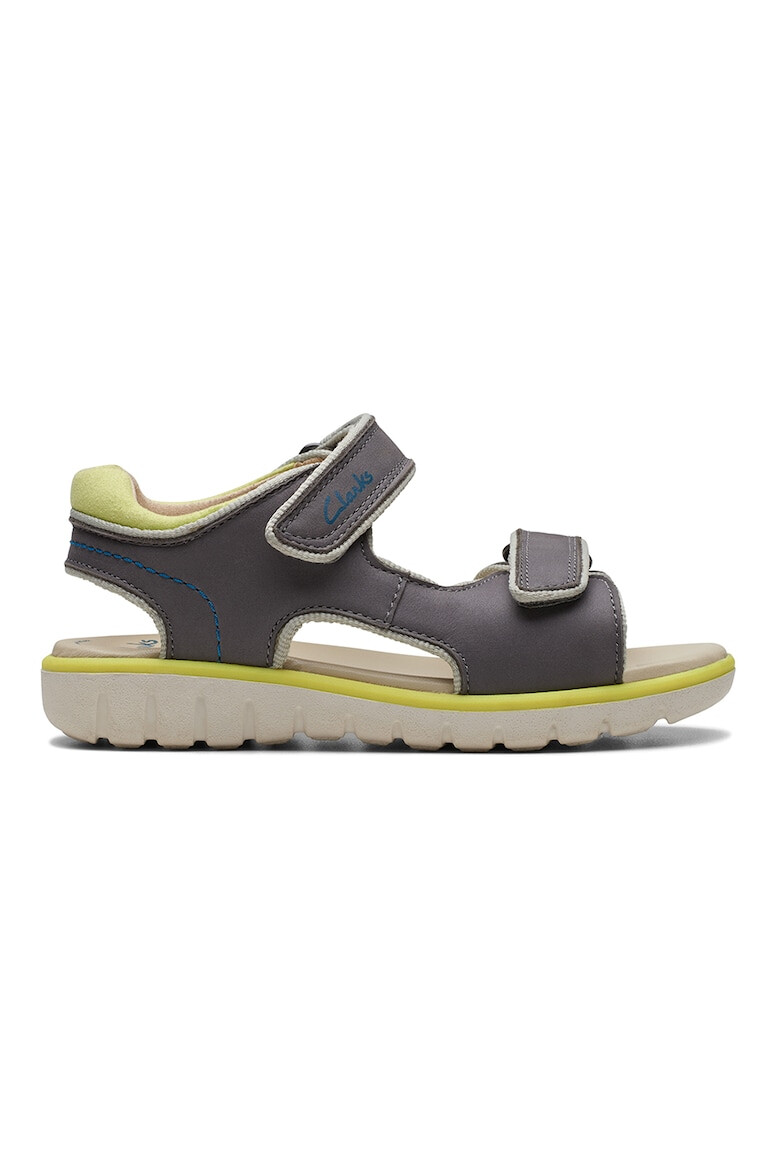Clarks Кожени сандали Roam Plane с велкро - Pepit.bg