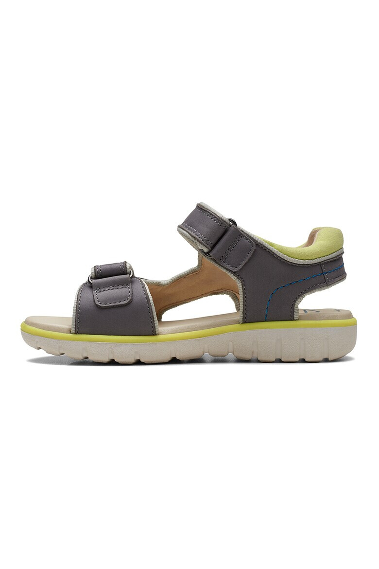 Clarks Кожени сандали Roam Plane с велкро - Pepit.bg