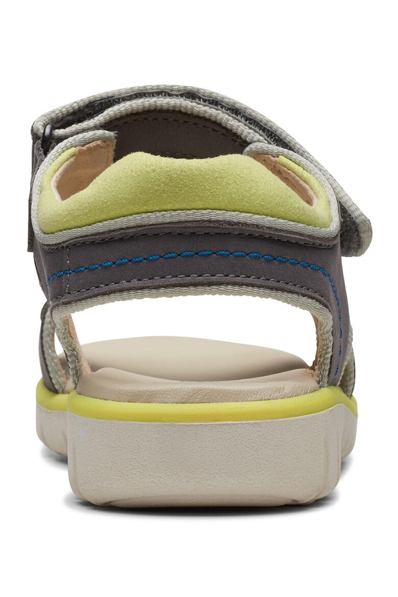 Clarks Кожени сандали Roam Plane с велкро - Pepit.bg