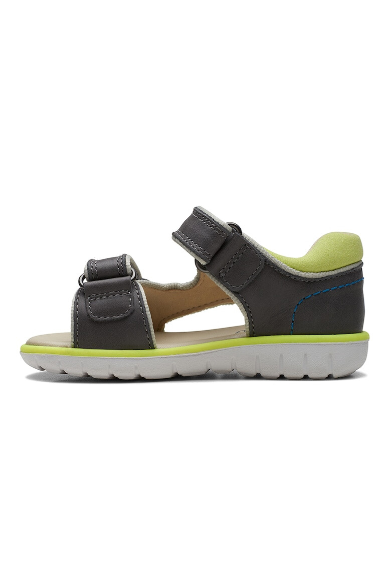 Clarks Кожени сандали Roam Plane с велкро - Pepit.bg
