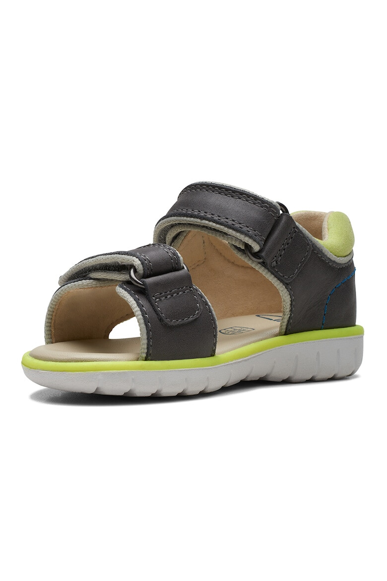 Clarks Кожени сандали Roam Plane с велкро - Pepit.bg