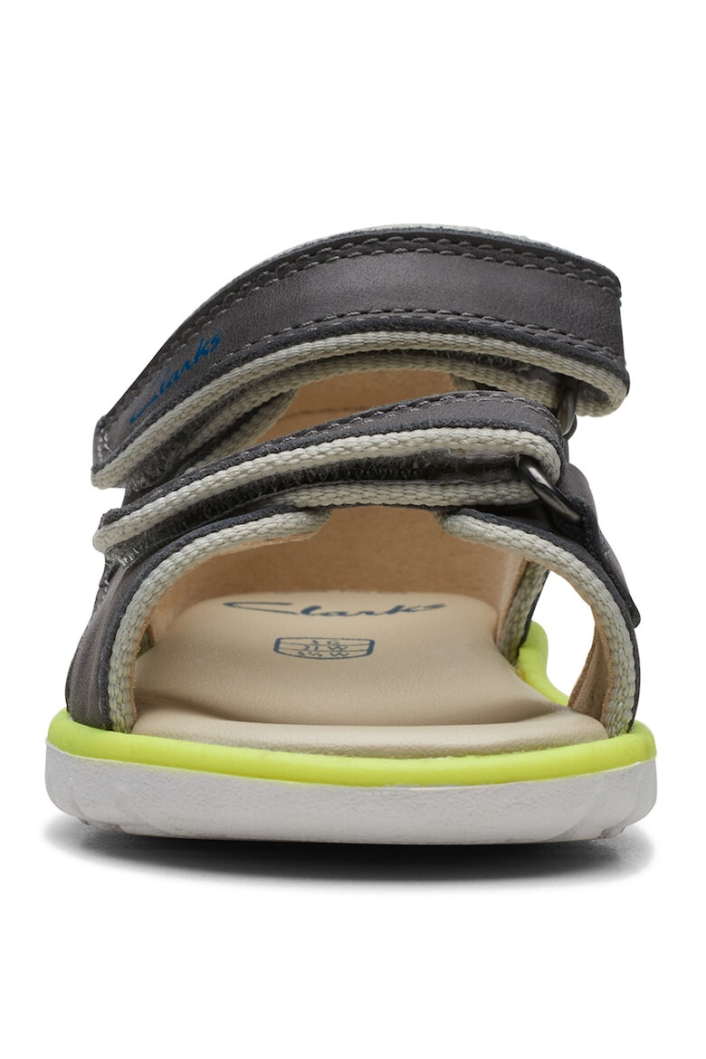 Clarks Кожени сандали Roam Plane с велкро - Pepit.bg