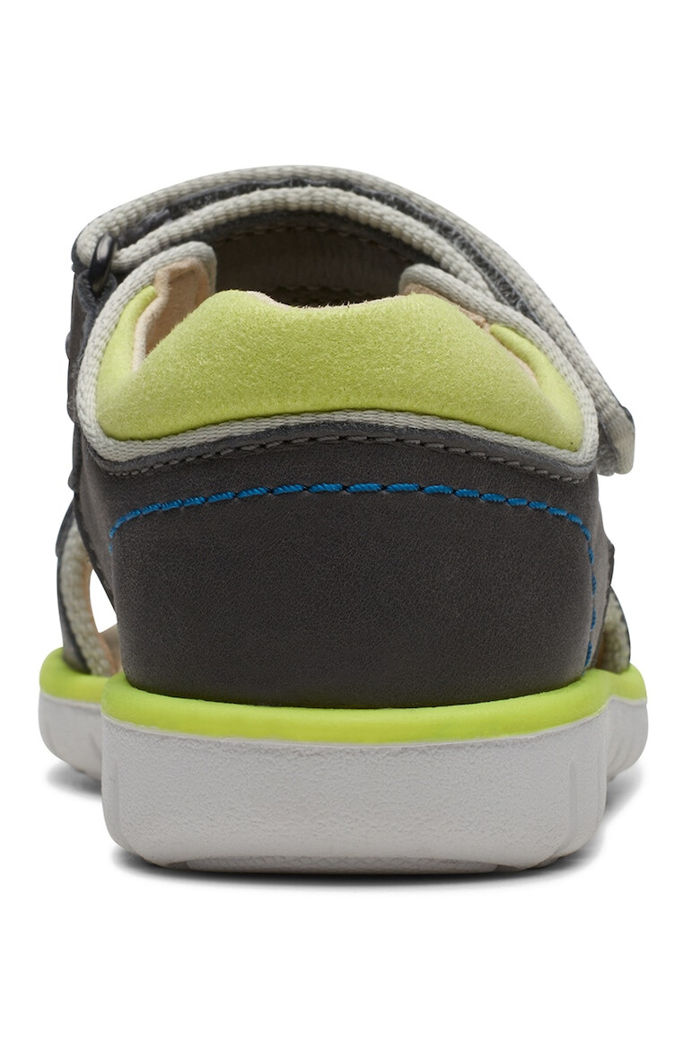 Clarks Кожени сандали Roam Plane с велкро - Pepit.bg