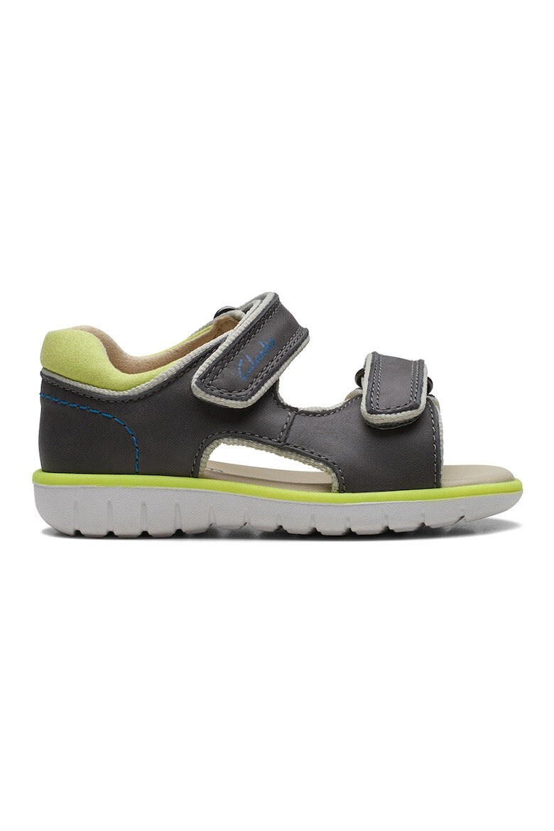 Clarks Кожени сандали Roam Plane с велкро - Pepit.bg