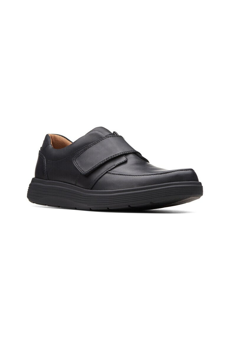 Clarks Коженимокасини с велкро - Pepit.bg