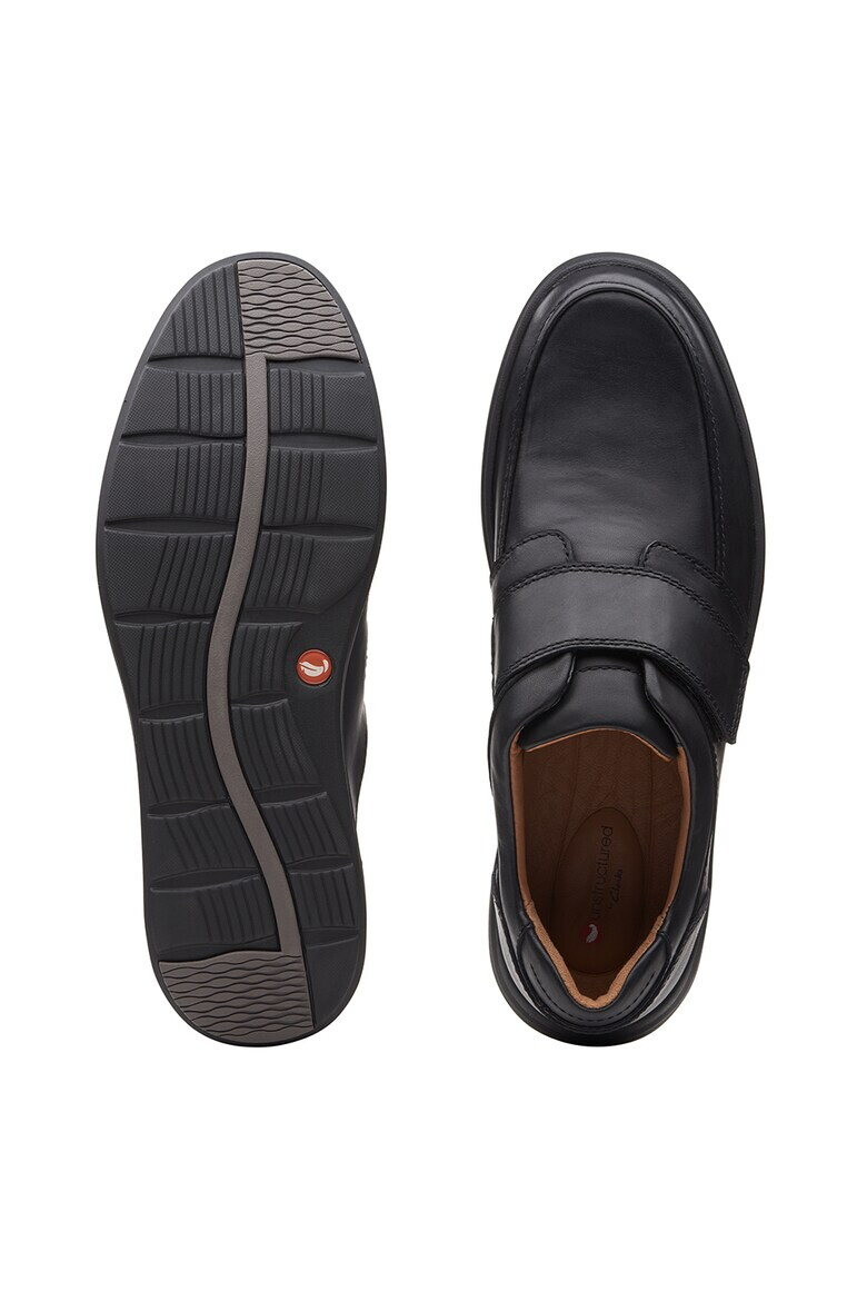 Clarks Коженимокасини с велкро - Pepit.bg