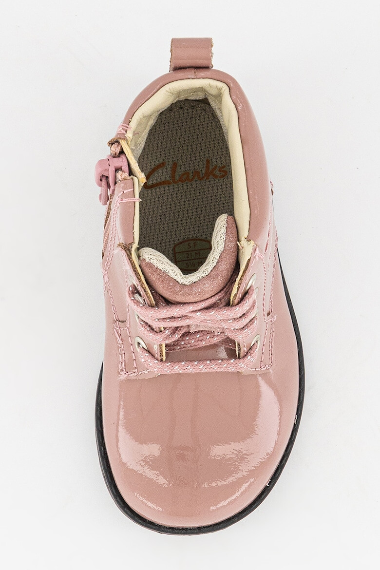 Clarks Лачени кожени боти Dabi - Pepit.bg