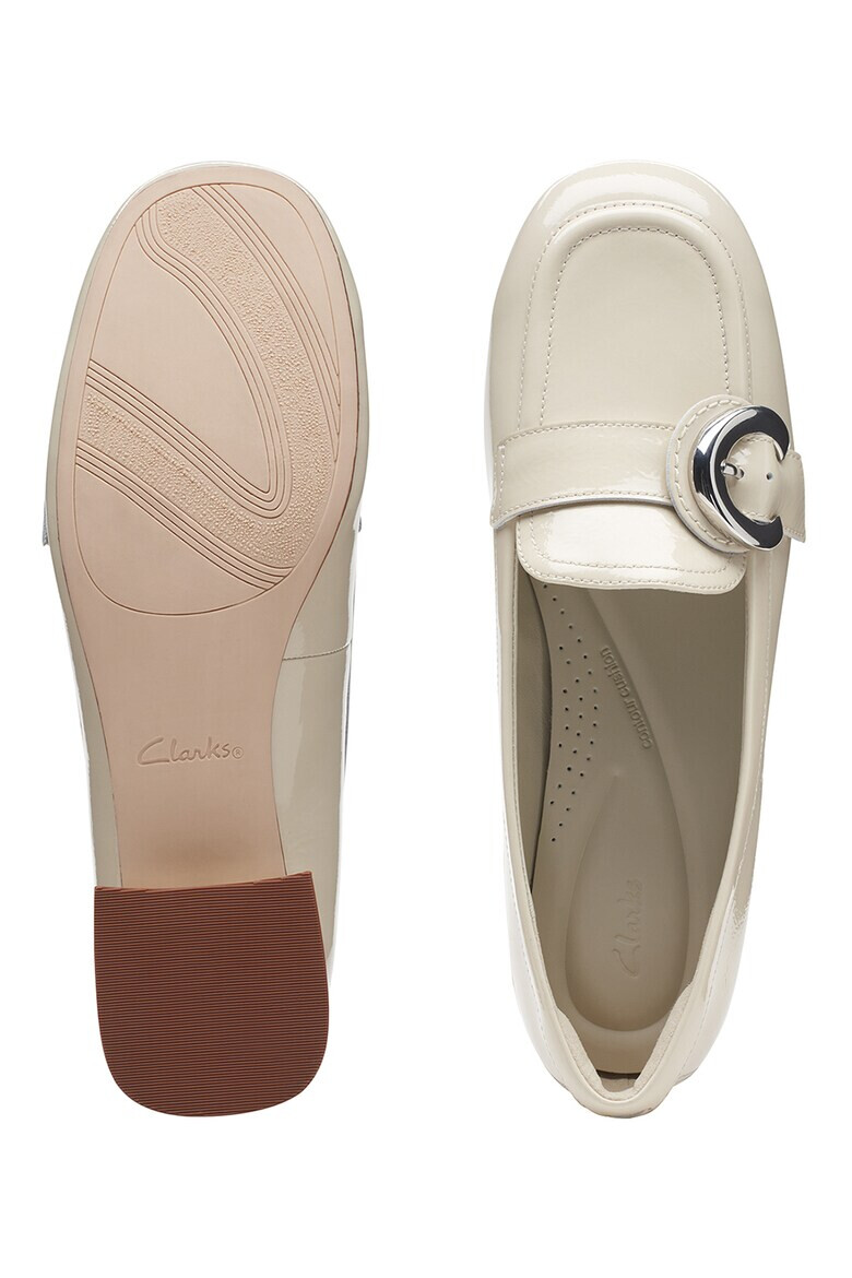 Clarks Лачени кожени мокасини Daiss - Pepit.bg