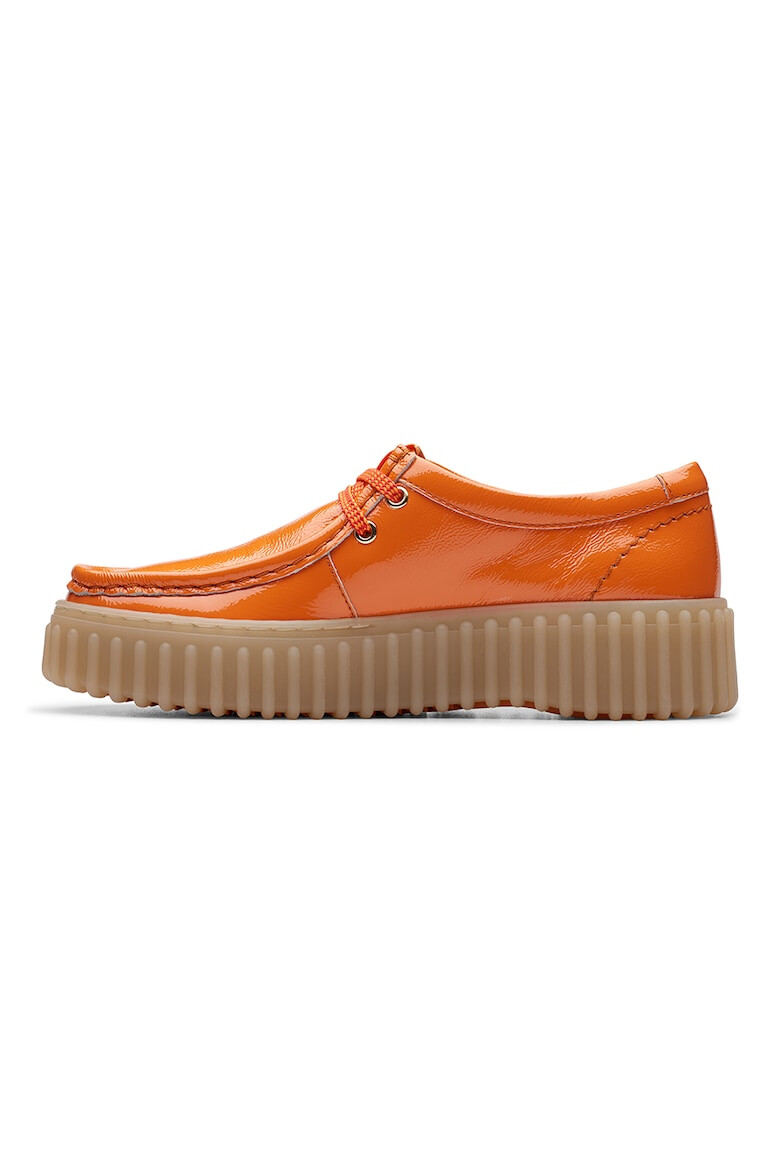 Clarks Лачени кожени обувки Creeper - Pepit.bg