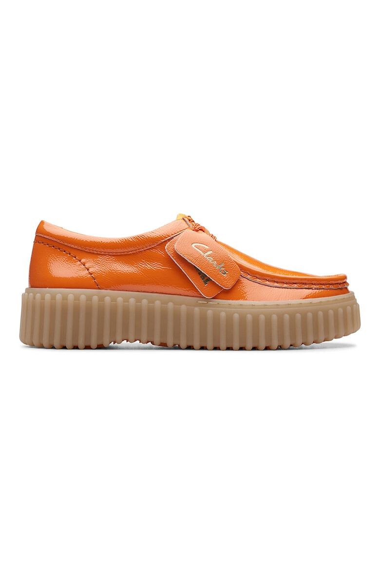 Clarks Лачени кожени обувки Creeper - Pepit.bg