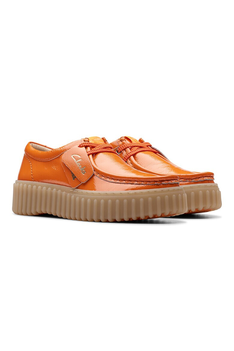 Clarks Лачени кожени обувки Creeper - Pepit.bg