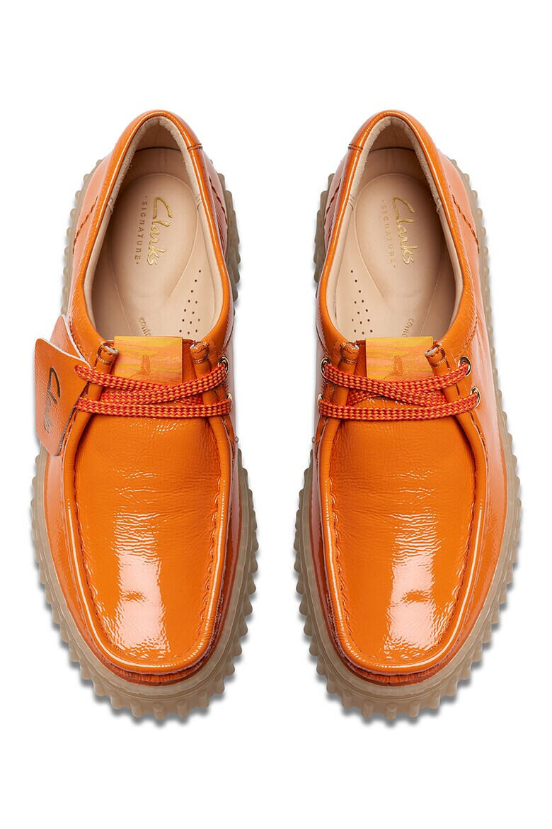 Clarks Лачени кожени обувки Creeper - Pepit.bg