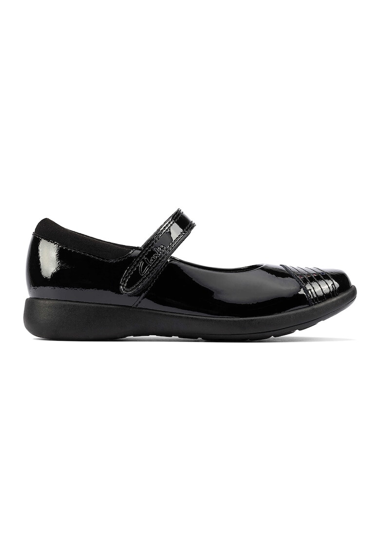 Clarks Лачени пантофки Etch Beam тип Mary Jane - Pepit.bg