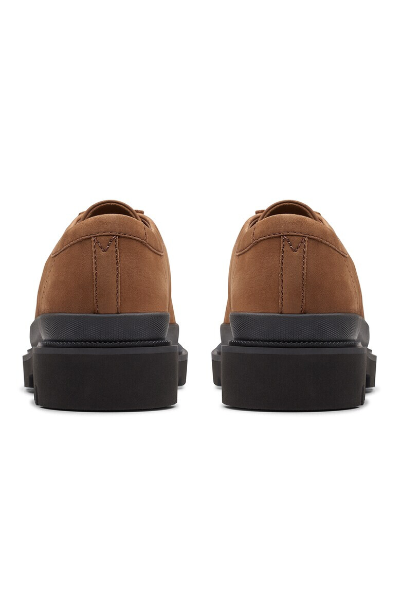 Clarks Мокасини Badell от набук - Pepit.bg