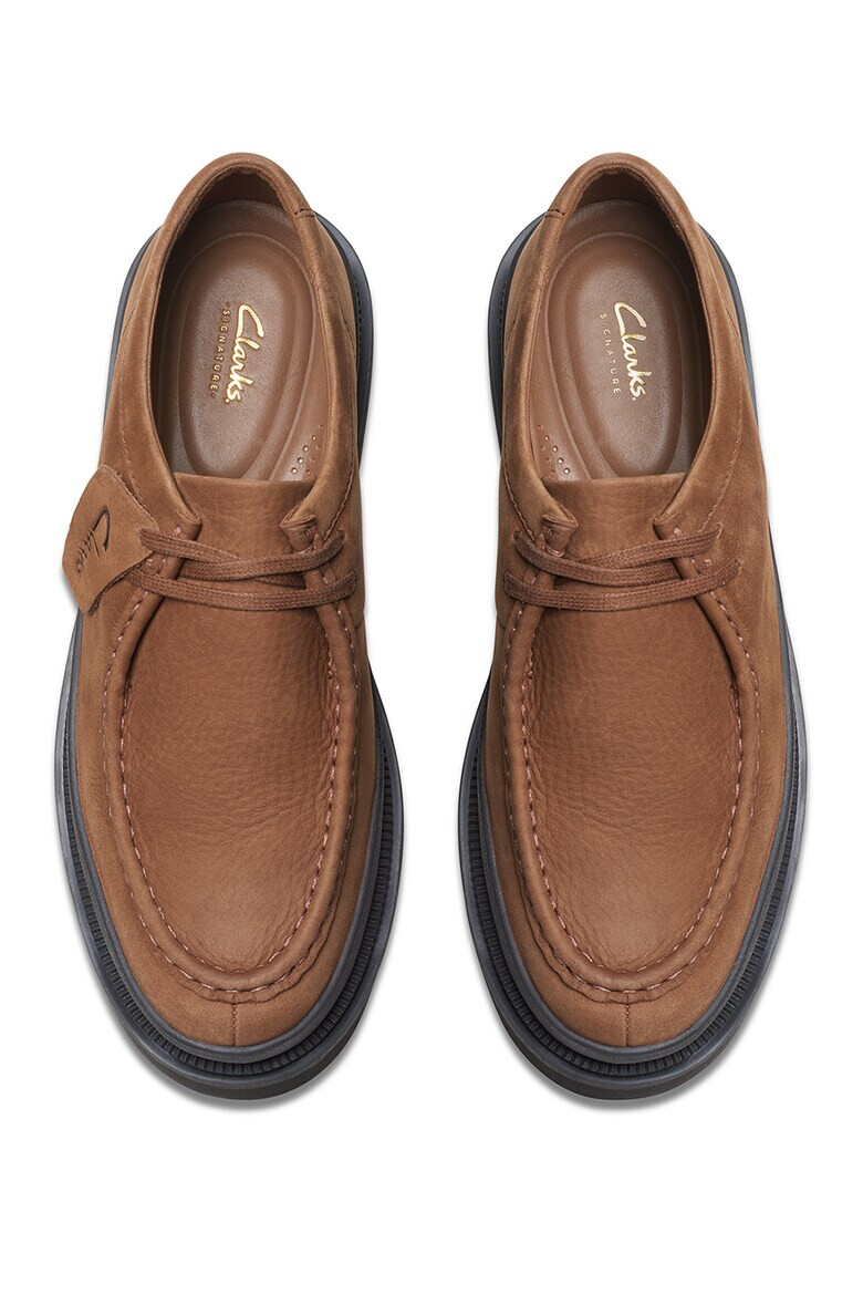 Clarks Мокасини Badell от набук - Pepit.bg