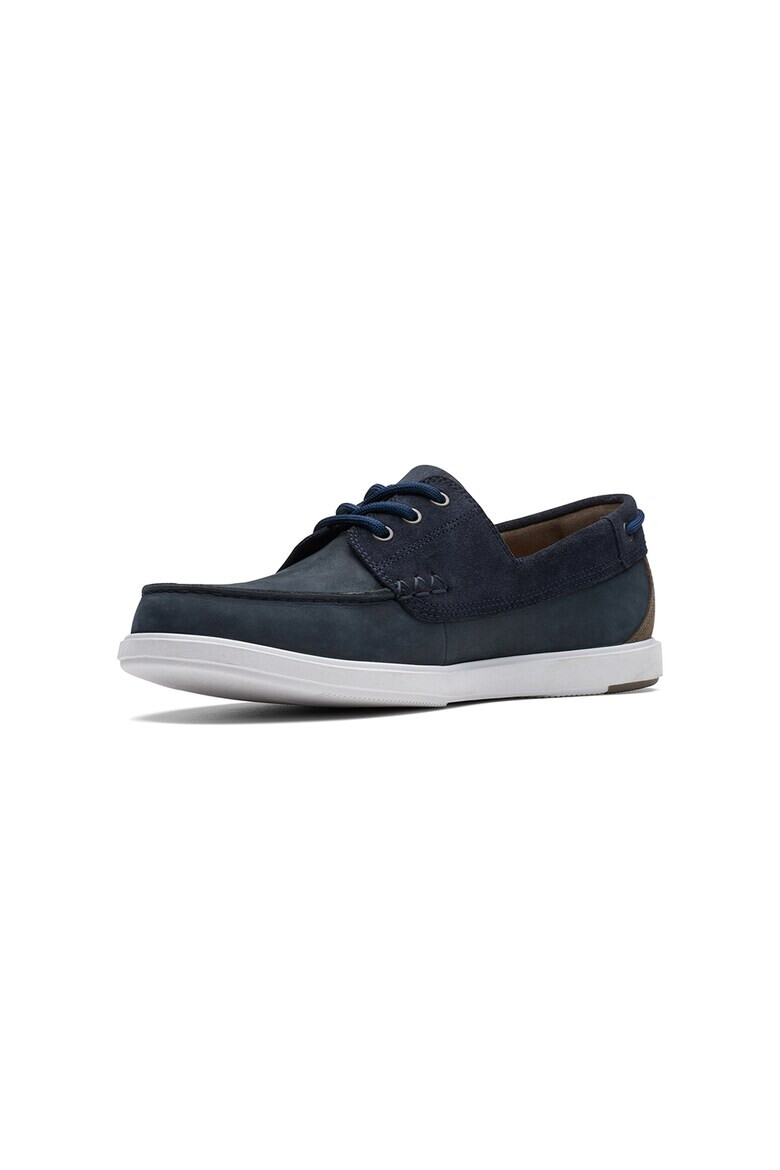 Clarks Мокасини Bratton от набук - Pepit.bg