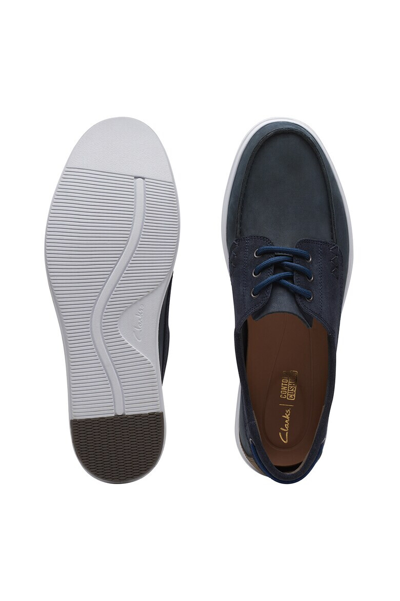 Clarks Мокасини Bratton от набук - Pepit.bg