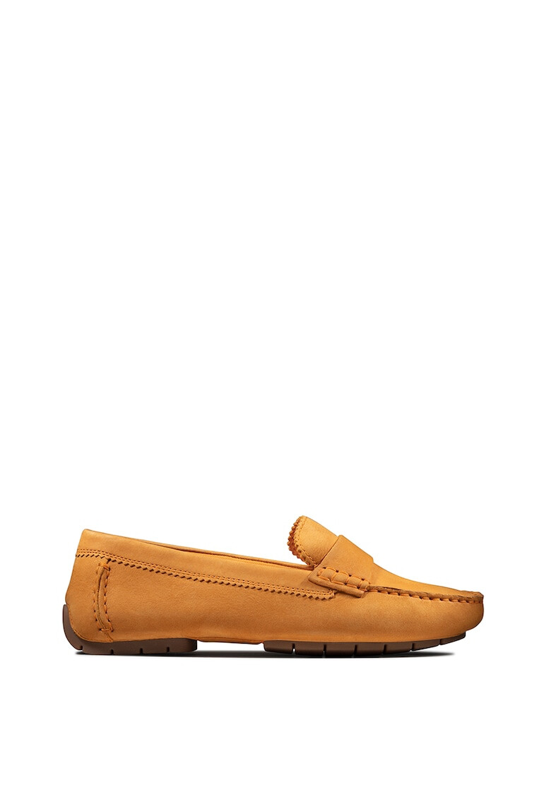 Clarks Мокасини C-Mocc от набук - Pepit.bg