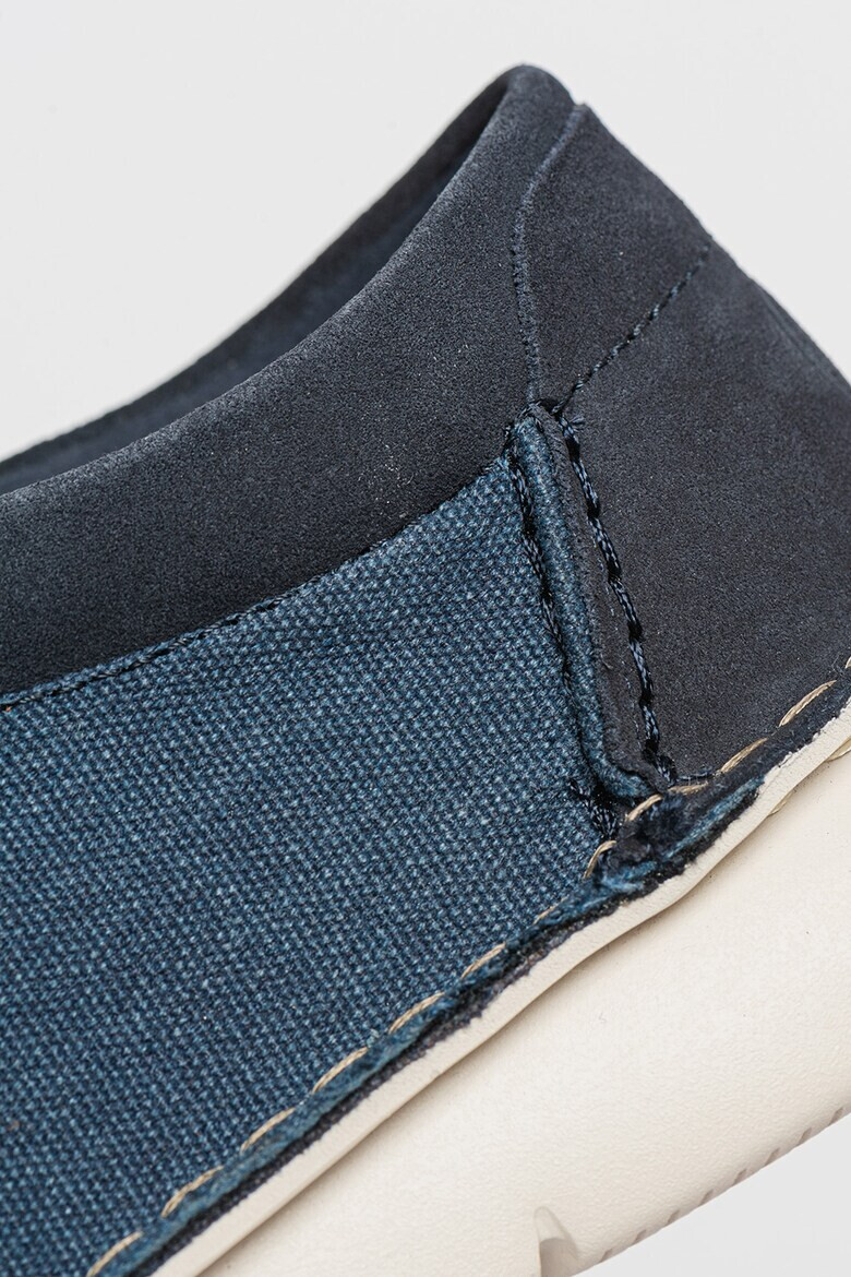 Clarks Мокасини Colehill Easy с велур - Pepit.bg