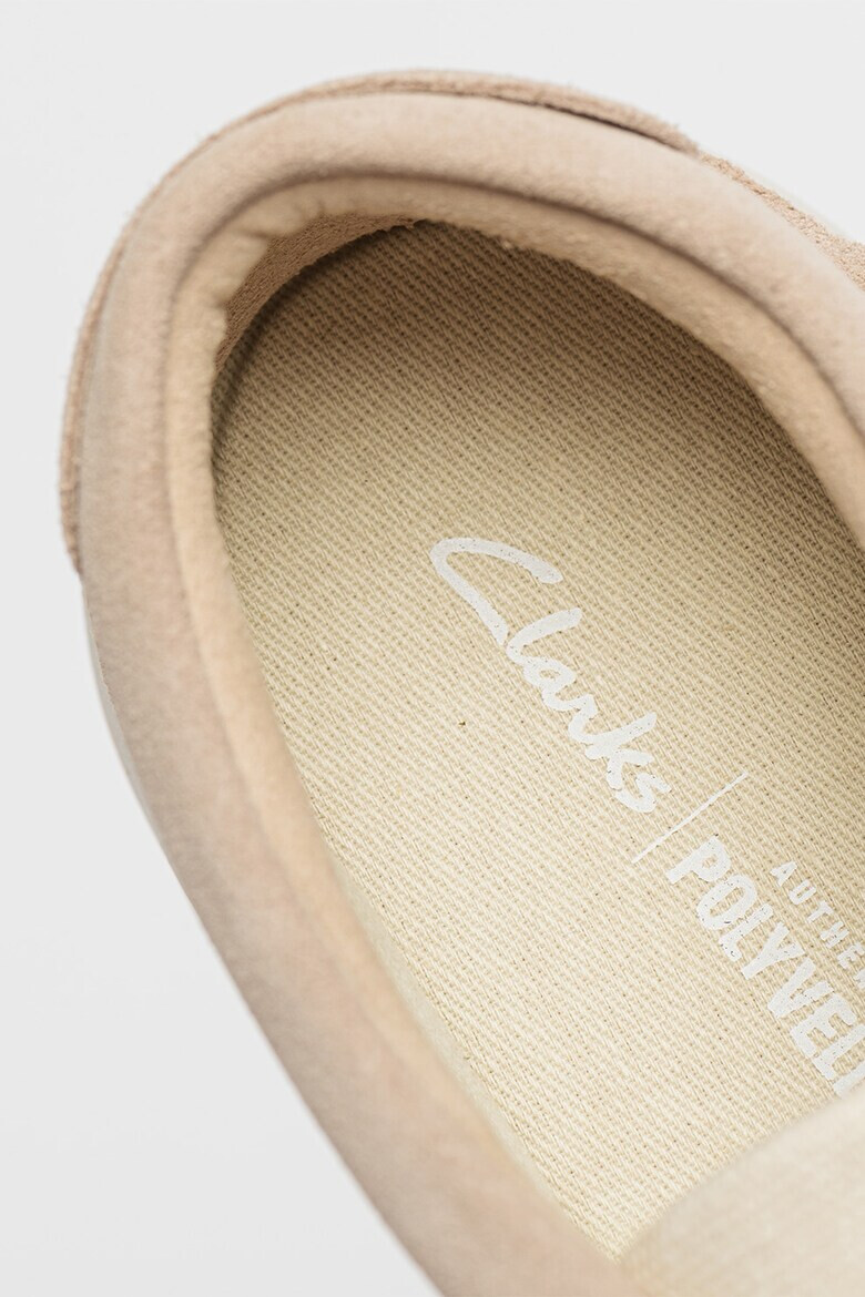 Clarks Мокасини Colehill Easy с велур - Pepit.bg