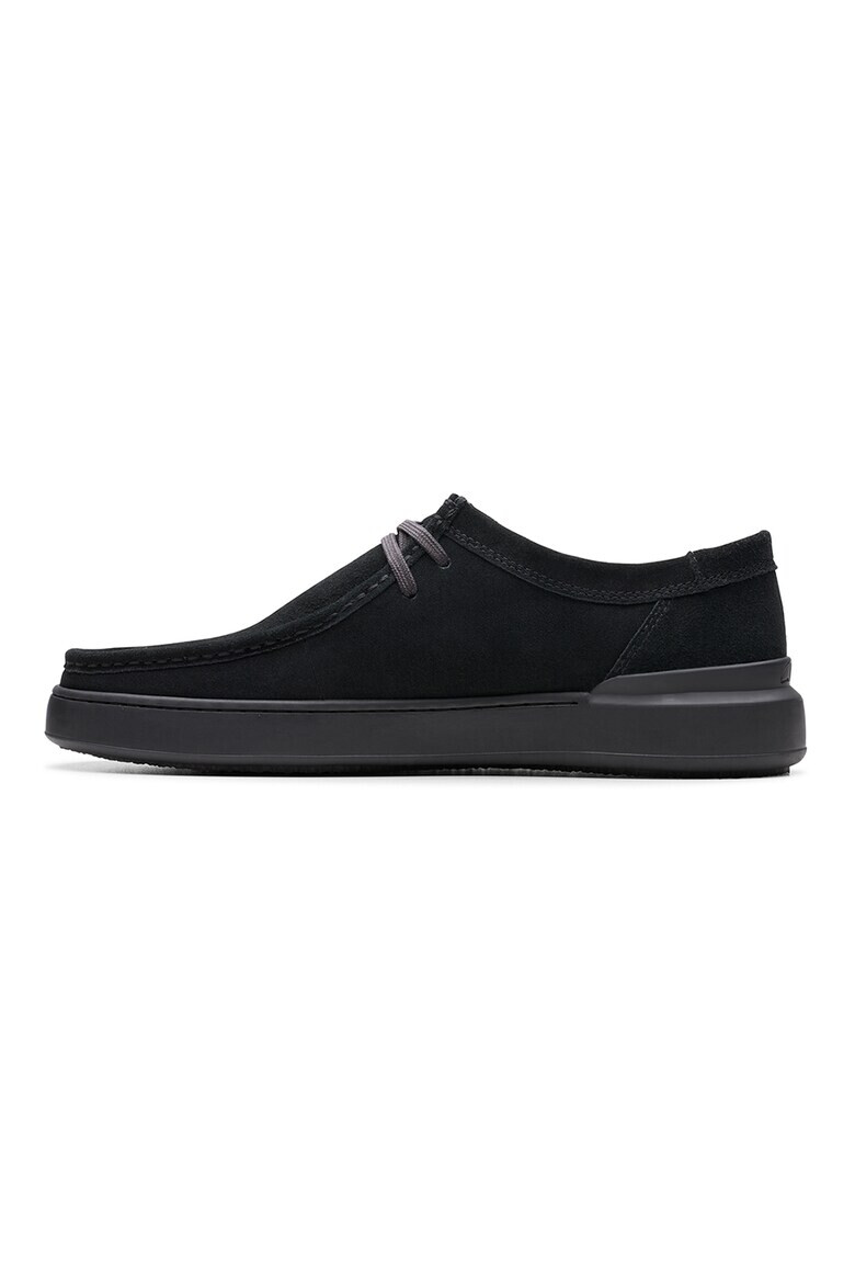 Clarks Мокасини Courtlite от велур - Pepit.bg