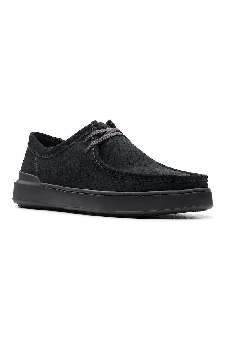 Clarks Мокасини Courtlite от велур - Pepit.bg