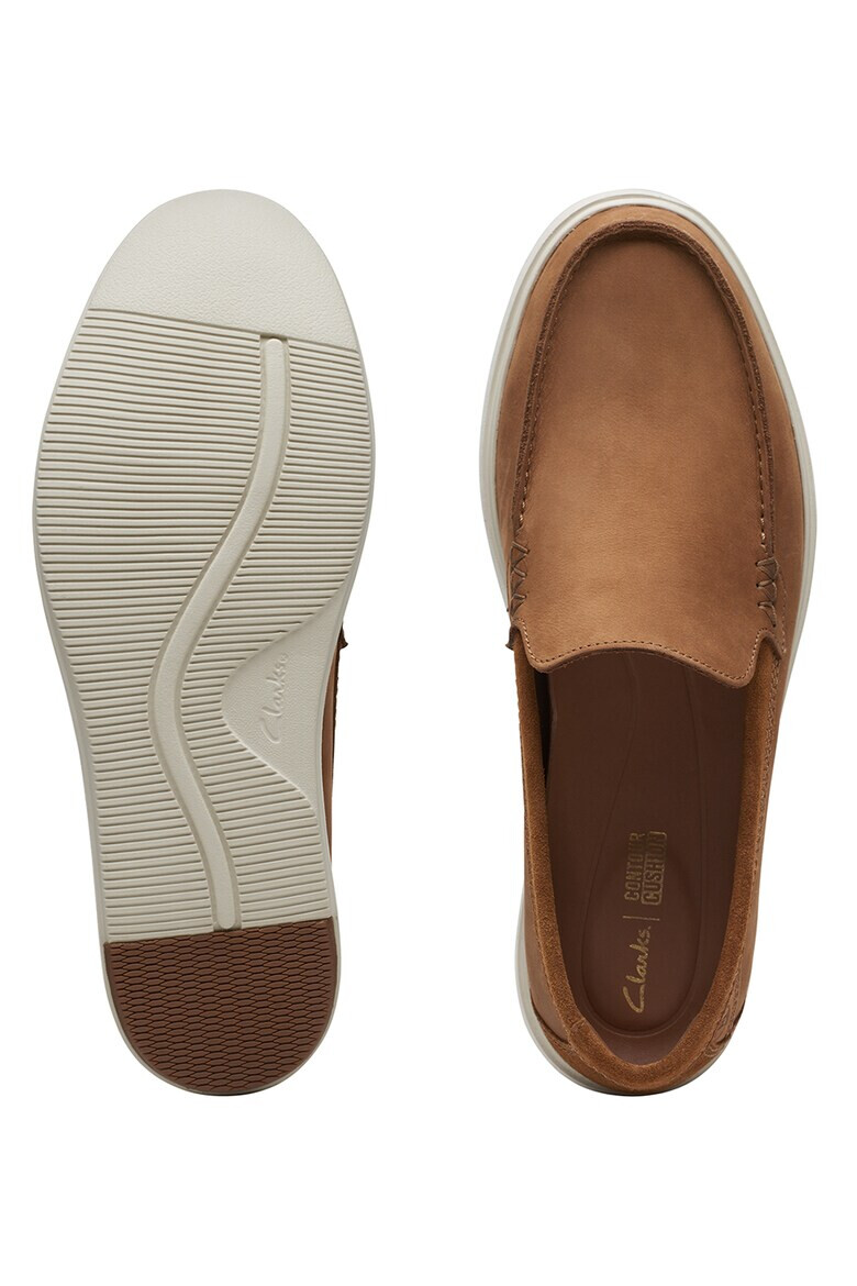 Clarks Мокасини от набук - Pepit.bg