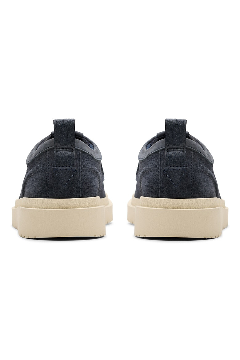 Clarks Велурени мокасини Polden - Тъмносин - Pepit.bg