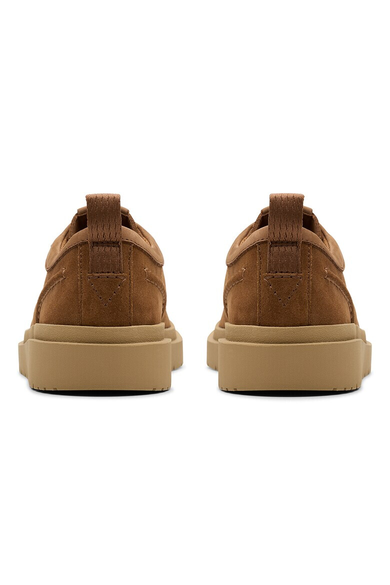 Clarks Велурени мокасини Polden - Камел - Pepit.bg