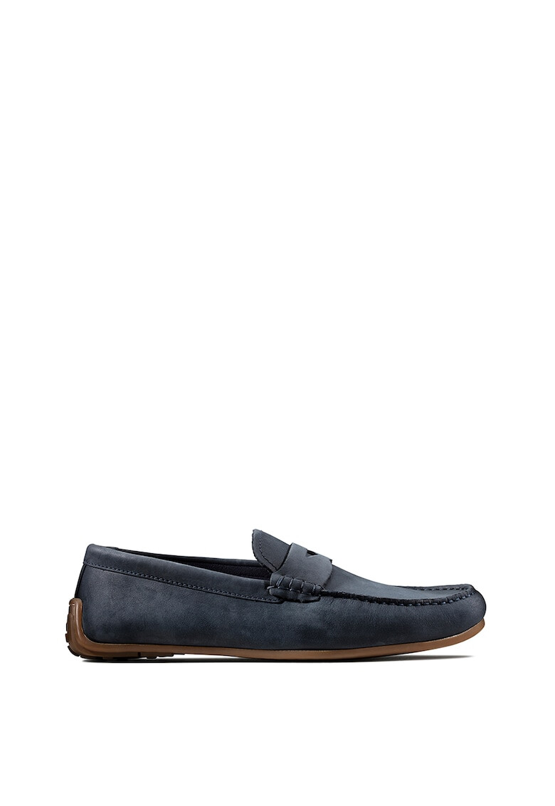 Clarks Мокасини Reazor от набук - Pepit.bg