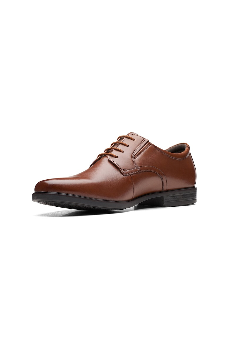 Clarks Обувки Derby Howard Walk - Канелено кафяво - Pepit.bg