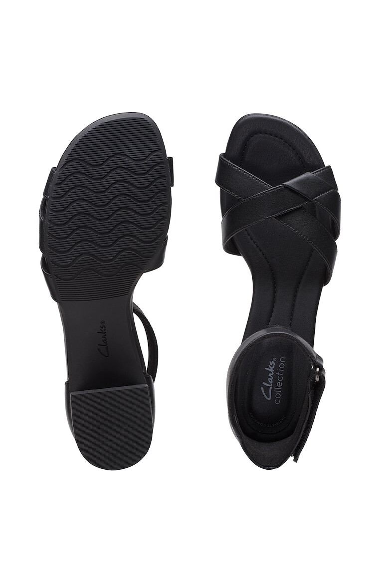 Clarks Сандали Desirae с масивен ток - Pepit.bg