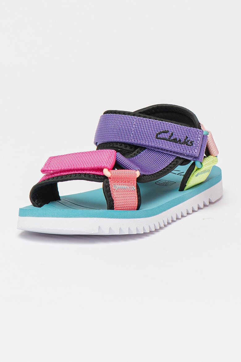 Clarks Сандали Peak Web с цветен блок - Pepit.bg