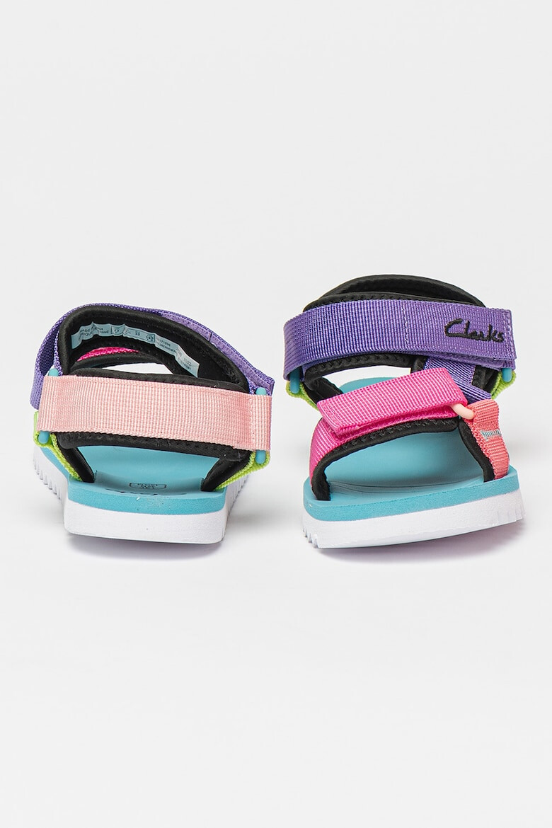 Clarks Сандали Peak Web с цветен блок - Pepit.bg