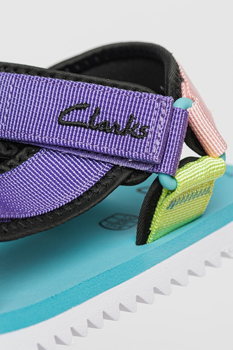 Clarks Сандали Peak Web с цветен блок - Pepit.bg