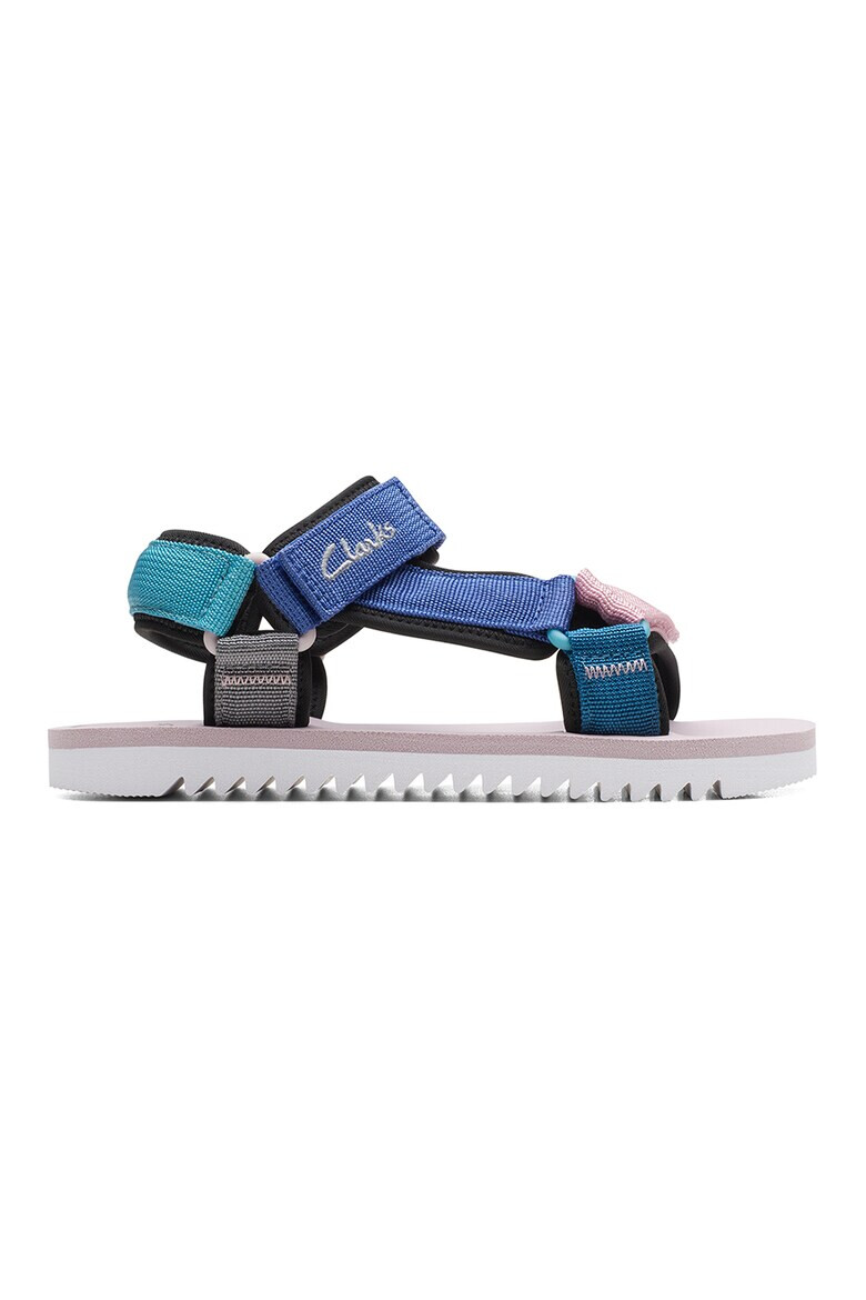 Clarks Сандали Peak Web с велкро и бродирано лого - Pepit.bg