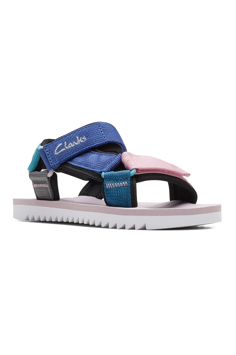 Clarks Сандали Peak Web с велкро и бродирано лого - Pepit.bg