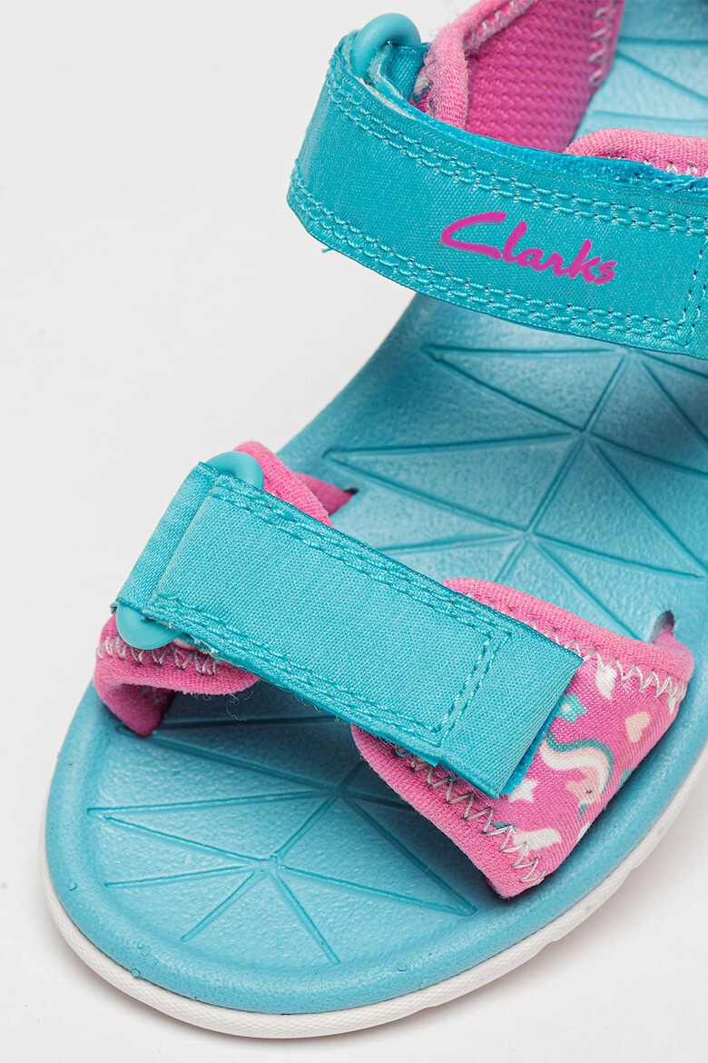 Clarks Сандали с велкро и принт - Pepit.bg