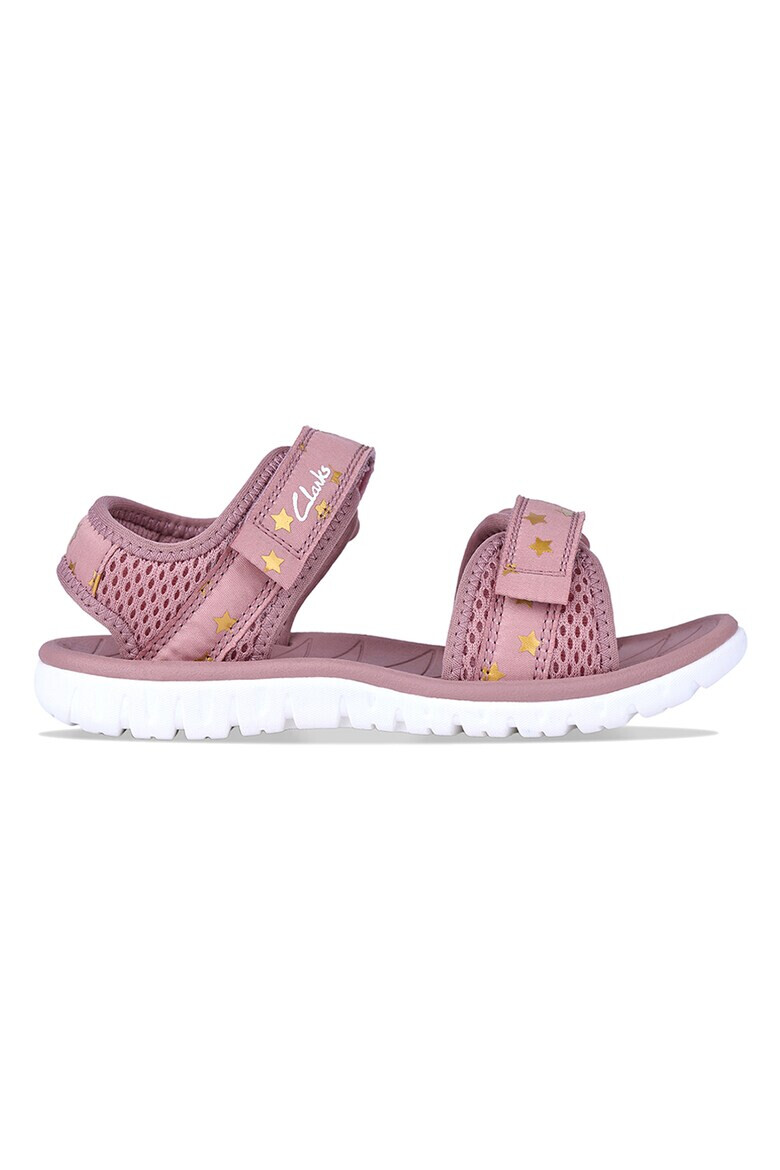 Clarks Сандали Surfing с мрежа с велкро - Pepit.bg