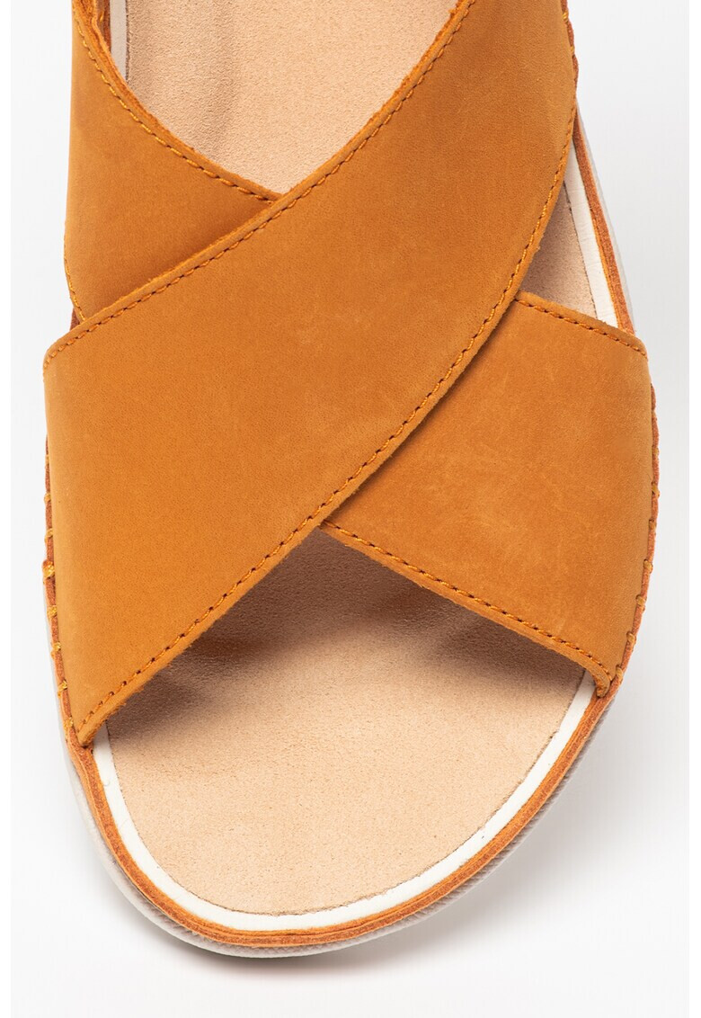 Clarks Сандали Tri Alexia от набук с текстил - Pepit.bg