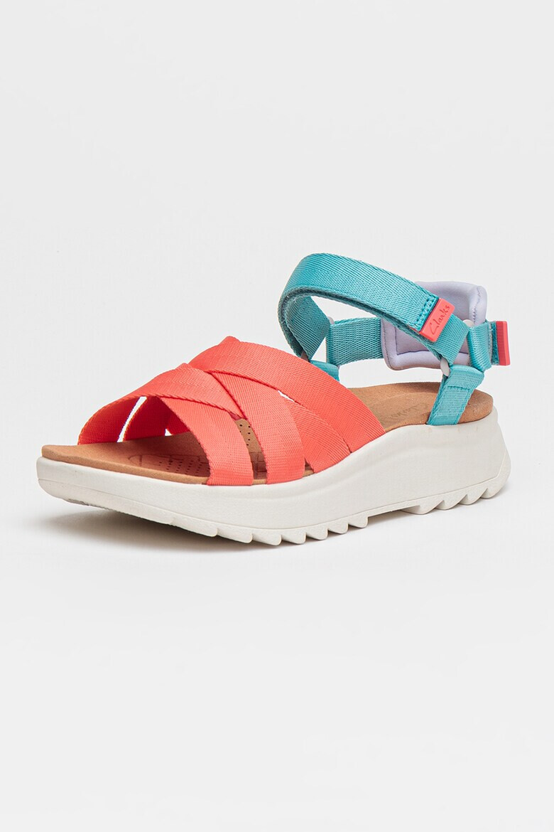 Clarks Текстилни сандали DashLite с велкро - Pepit.bg