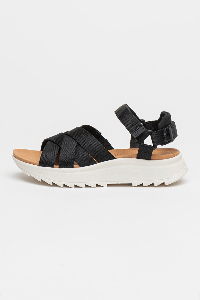 Clarks Текстилни сандали DashLite с велкро - Pepit.bg
