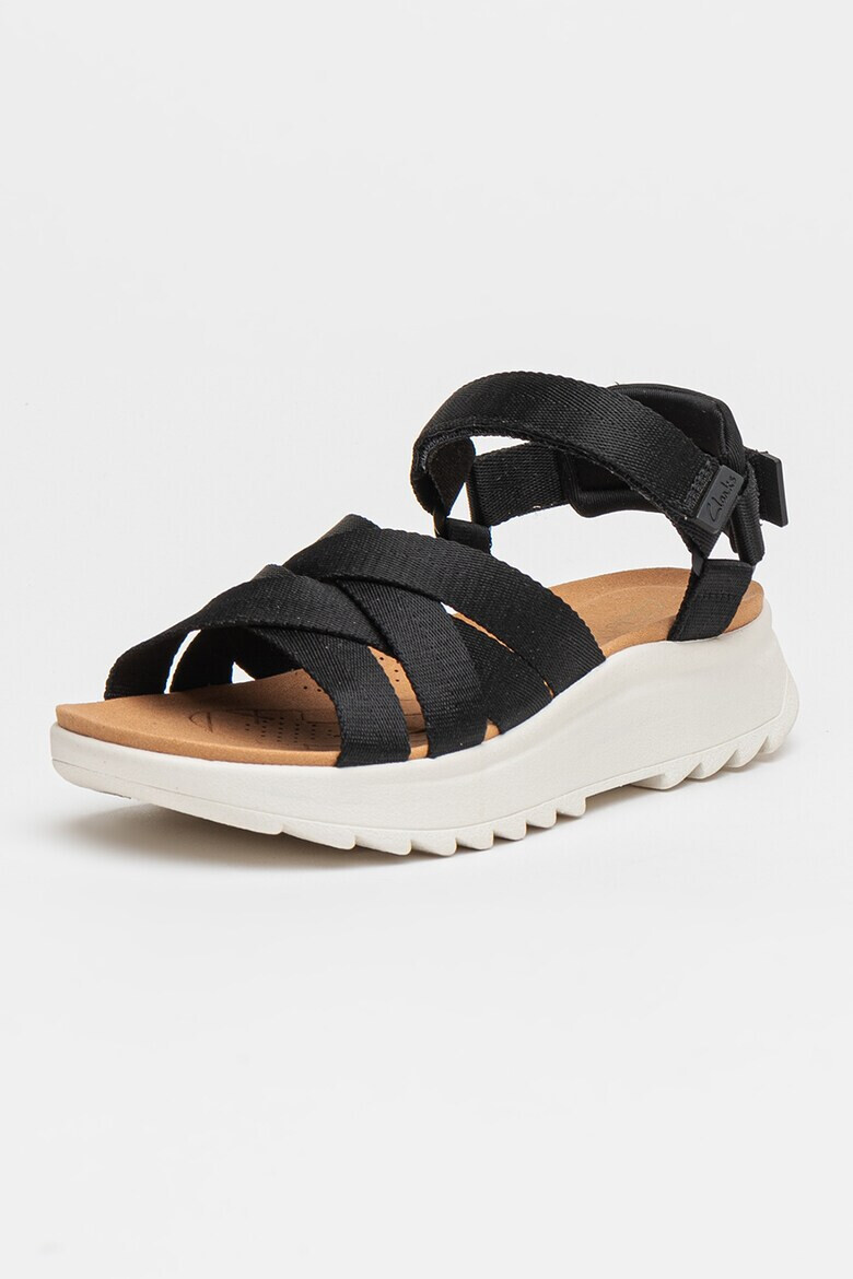 Clarks Текстилни сандали DashLite с велкро - Pepit.bg