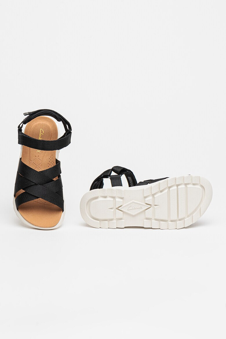 Clarks Текстилни сандали DashLite с велкро - Pepit.bg
