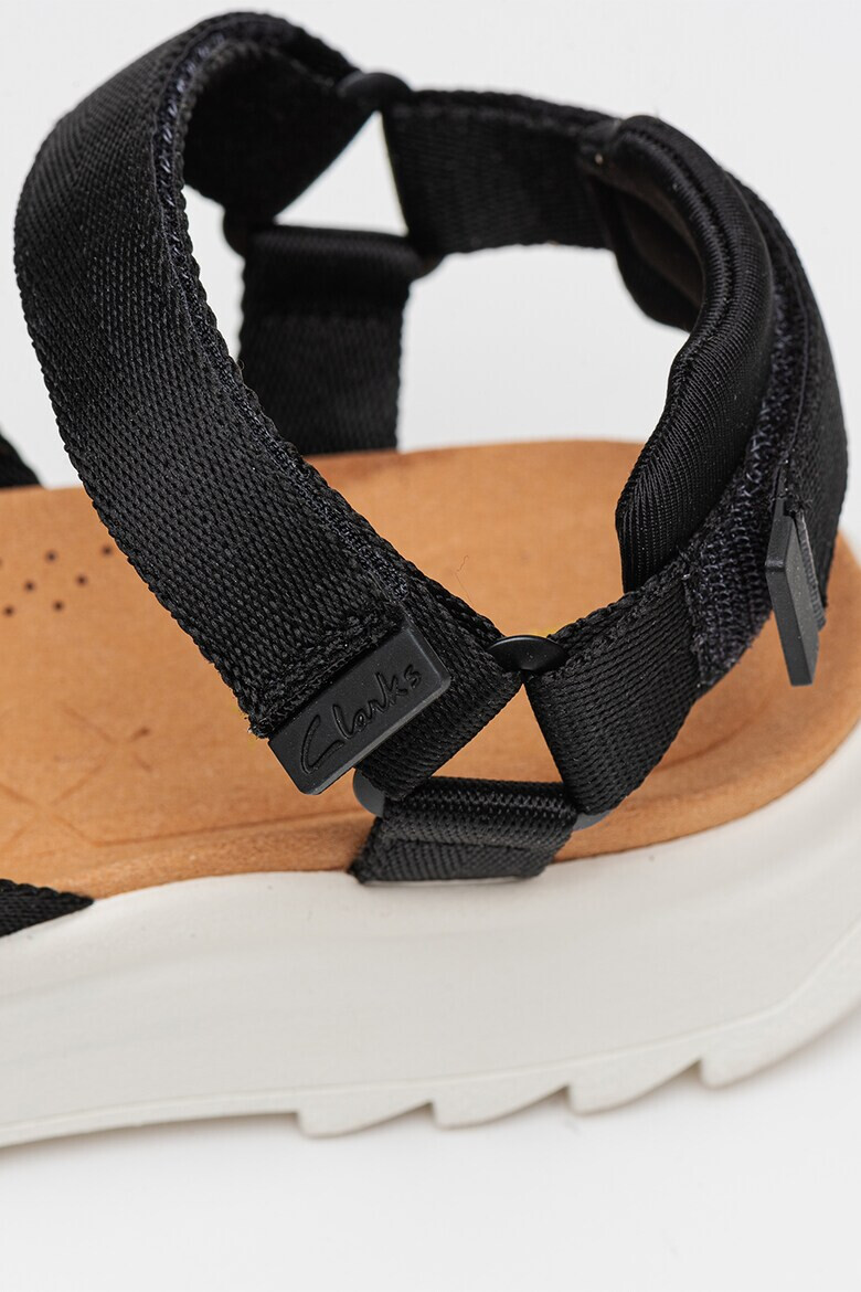 Clarks Текстилни сандали DashLite с велкро - Pepit.bg
