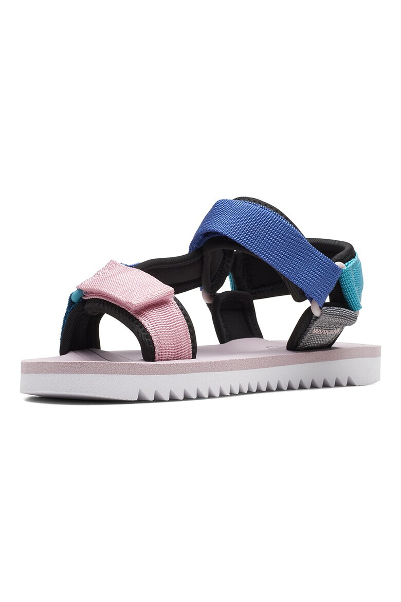 Clarks Текстилни сандали с цветен блок - Pepit.bg