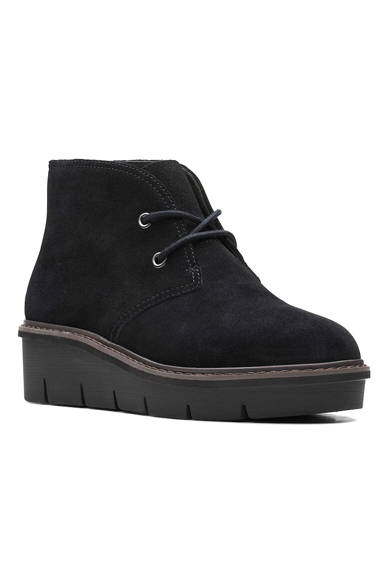 Clarks Велурени боти Airabell - Pepit.bg